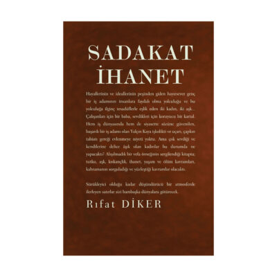 Sadakat İhanet 5 Sadakat i̇hanet arka kapak