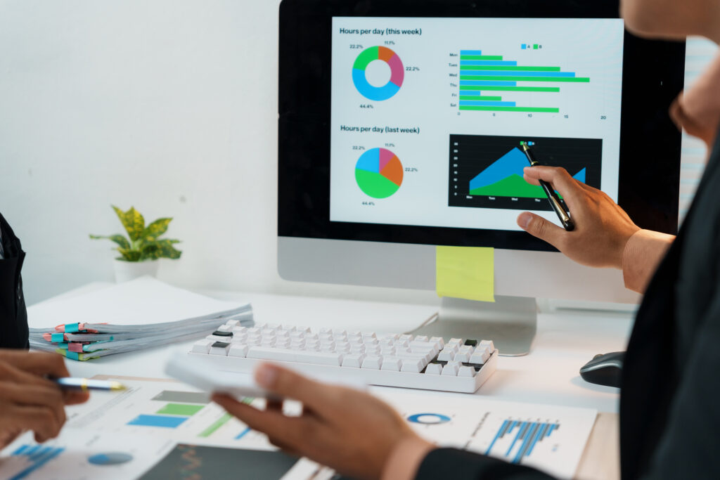 Business people analyzing financial charts and gra 2026 01 11 07 53 07 utc